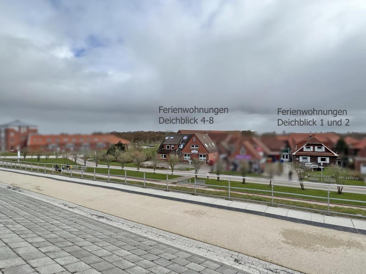 Deichblick 6 In Norddeich- Urlaub Mit Meerblick Am Strand Norden Buitenkant foto